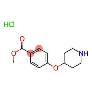 Methyl 4-(4-piperidinyloxy)benzoate hydrochloride