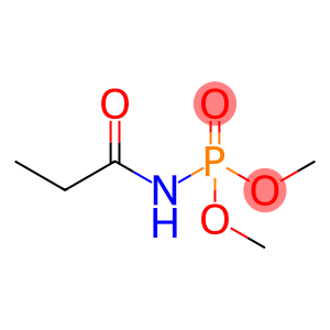 Phosphoramidic  acid,  (1-oxopropyl)-,  dimethyl  ester  (9CI)