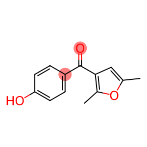 2,5-Dimethyl-3-furyl p-hydroxyphenyl ketone