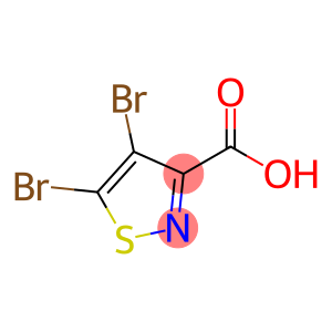 3-Isothiazolecarboxylic acid, 4,5-dibromo-