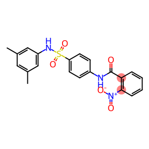 Benzamide, N-[4-[[(3,5-dimethylphenyl)amino]sulfonyl]phenyl]-2-nitro-