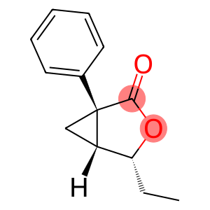 3-Oxabicyclo[3.1.0]hexan-2-one,4-ethyl-1-phenyl-,(1S,4R,5R)-(9CI)