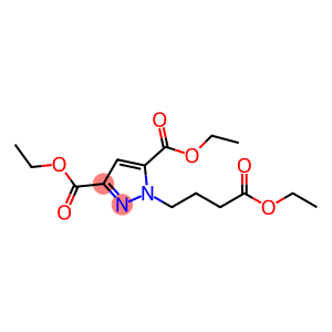 1-(3-Ethoxycarbonyl-propyl)-1H-pyrazole-3,5-dicarboxylic acid diethyl ester