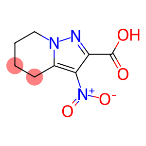 3-硝基-4,5,6,7-四氢吡唑并[1,5-A]吡啶-2-羧酸