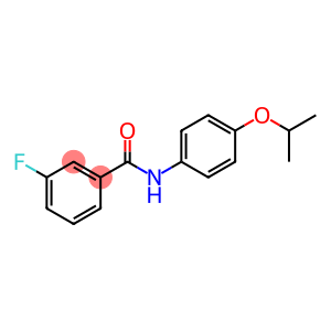 3-fluoro-N-(4-isopropoxyphenyl)benzamide