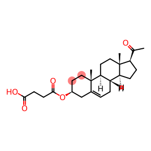 3beta-hydroxypregn-5-en-20-one 3-(hydrogen succinate)