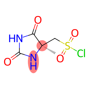 (4-METHYL-2,5-DIOXOIMIDAZOLIDIN-4-YL)METHANESULFONYL CHLORIDE