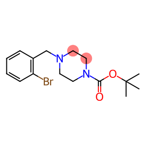 TERT-BUTYL 4-(2-BROMOBENZYL)PIPERAZINE-1-CARBOXYLATE