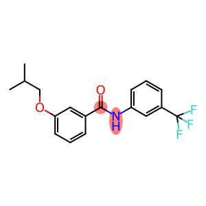 3-isobutoxy-N-[3-(trifluoromethyl)phenyl]benzamide