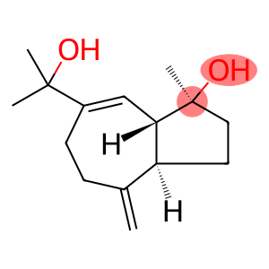 4Β,12-二羟基愈创木烯-6,10-二烯