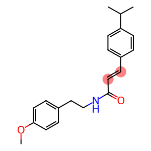 3-(4-isopropylphenyl)-N-[2-(4-methoxyphenyl)ethyl]acrylamide