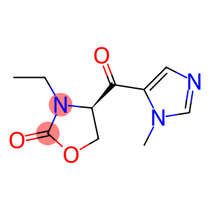 2-Oxazolidinone,3-ethyl-4-[(1-methyl-1H-imidazol-5-yl)carbonyl]-,(4R)-(9CI)