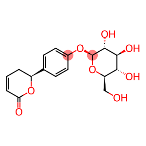 (S)-6-[4-(β-D-Glucopyranosyloxy)phenyl]-5,6-dihydro-2H-pyran-2-one