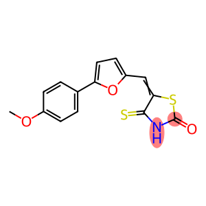 2-Thiazolidinone, 5-[[5-(4-methoxyphenyl)-2-furanyl]methylene]-4-thioxo-