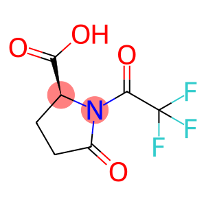 Proline, 5-oxo-1-(trifluoroacetyl)- (9CI)