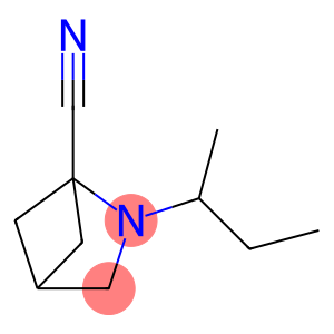 2-Azabicyclo[2.1.1]hexane-1-carbonitrile,2-(1-methylpropyl)-(9CI)