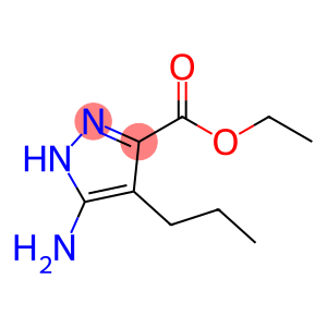 1H-Pyrazole-3-carboxylicacid,5-amino-4-propyl-,ethylester(9CI)