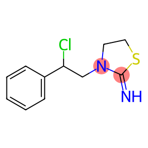 2-亚氨基-3-[(2-氯-2-苯基)乙基]噻唑烷