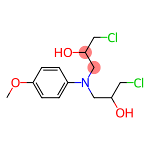 2-Propanol,1,1'-[(p-methoxyphenyl)imino]bis[3-chloro- (7CI,8CI)