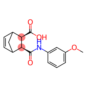 (2S,3R)-3-([(3-METHOXYPHENYL)AMINO]CARBONYL)BICYCLO[2.2.1]HEPT-5-ENE-2-CARBOXYLIC ACID