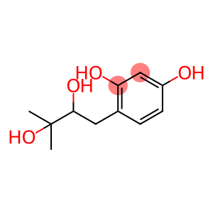 1,3-Benzenediol, 4-(2,3-dihydroxy-3-methylbutyl)- (9CI)