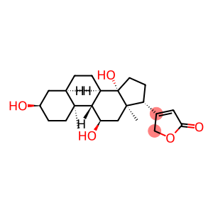 3α,11α,14-Trihydroxy-5β-card-20(22)-enolide