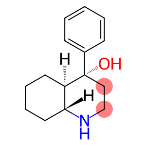 (4S,4AS,8AS)-4-PHENYLDECAHYDRO-4-QUINOLINOL