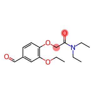 2-(2-ethoxy-4-formylphenoxy)-N,N-diethylacetamide