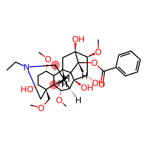 (15S,16S)-20-Ethyl-1α,6α,16-trimethoxy-4-(methoxymethyl)aconitane-3α,8,13,14α,15-pentol 14-benzoate