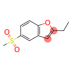 Benzofuran,2-ethyl-5-(methylsulfonyl)-(9CI)