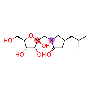 β-D-Fructofuranose, 1-deoxy-1-[(4S)-4-(2-methylpropyl)-2-oxo-1-pyrrolidinyl]-