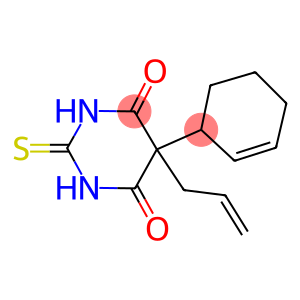 5-(2-Cyclohexen-1-yl)-2,3-dihydro-5-(2-propenyl)-2-thioxo-4,6(1H,5H)-pyrimidinedione