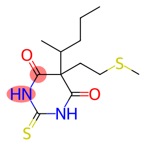 5-(2-methylsulfanylethyl)-5-pentan-2-yl-2-sulfanylidene-1,3-diazinane-4,6-dione