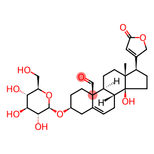 3β-(β-D-Glucopyranosyloxy)-14-hydroxy-19-oxocarda-5,20(22)-dienolide