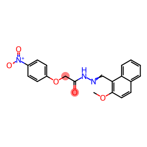 N'-[(2-methoxy-1-naphthyl)methylene]-2-(4-nitrophenoxy)acetohydrazide