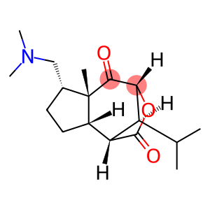 (1R,8aα,9S)-6β-[(Dimethylamino)methyl]-1,5a,6,7,8,8a-hexahydro-5aα-methyl-9-isopropyl-1,4α-methano-2H-cyclopent[d]oxepine-2,5(4H)-dione