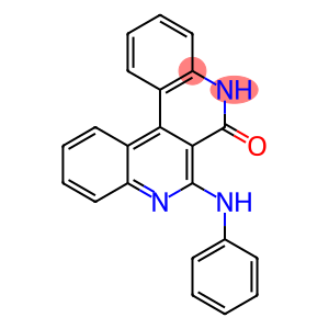 Dibenzo[c,f][2,7]naphthyridin-6(5H)-one, 7-(phenylamino)-