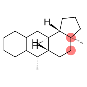 1H-Cyclopent[a]anthracene, hexadecahydro-3a,6-dimethyl-, (3aS,5aR,6R,11aR,11bS)- (9CI)