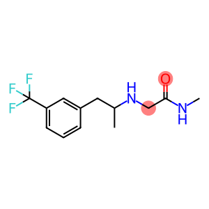 N-Methyl-2-(α-methyl-m-trifluoromethylphenethylamino)acetamide