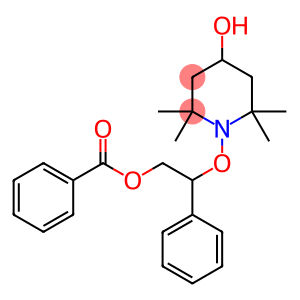 4-Piperidinol, 1-[2-(benzoyloxy)-1-phenylethoxy]-2,2,6,6-tetramethyl-