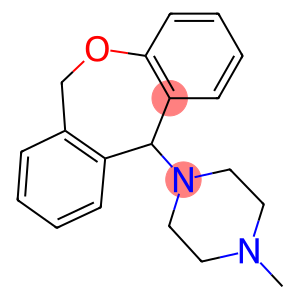 1-(6,11-dihydrodibenzo[b,e]oxepin-11-yl)-4-methylpiperazine