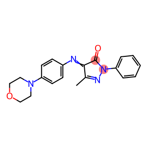 5-methyl-4-(4-morpholin-4-yl-phenylimino)-2-phenyl-2,4-dihydro-pyrazol-3-one