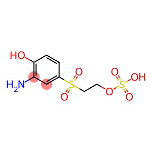 2-(3-azanyl-4-hydroxy-phenyl)sulfonylethyl hydrogen sulfate