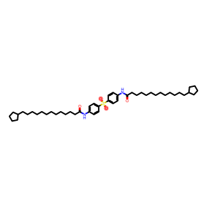 13-[3-[3-[13-oxo-13-(phenylamino)tridecyl]cyclopentyl]sulfonylcyclopentyl]-N-phenyl-tridecanamide