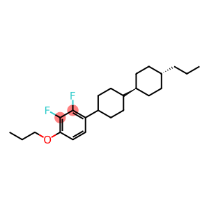 2,3-difluoro-1-propoxy-4-[4-(4-propylcyclohexyl)cyclohexyl]benzene