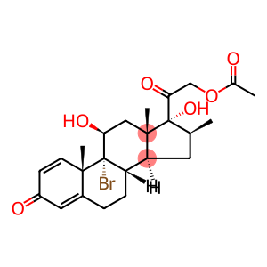 9Α-溴-16Β-甲基孕甾-1,4-二烯-11Β,17Α,21-三醇-3,20-二酮-21-醋酸酯