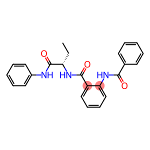 Benzamide, 2-(benzoylamino)-N-[(1S)-1-[(phenylamino)carbonyl]propyl]- (9CI)