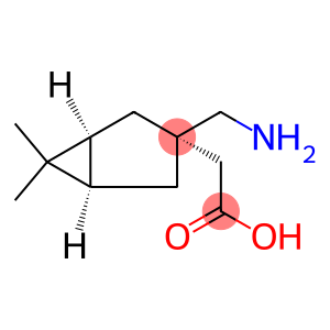 Bicyclo[3.1.0]hexane-3-aceticacid,3-(aminomethyl)-6,6-dimethyl-,(1-alpha-,3-bta-,5-alpha-)-(9CI)