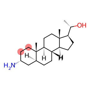 (1S)-1-[(3R,5S,8R,9S,10S,13S,14S,17S)-3-azanyl-10,13-dimethyl-2,3,4,5,6,7,8,9,11,12,14,15,16,17-tetradecahydro-1H-cyclopenta[a]phenanthren-17-yl]ethanol