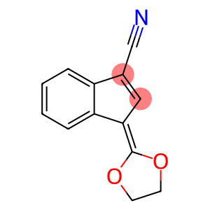 3-(1,3-DIOXOLAN-2-YLIDENE)-3H-INDENE-1-CARBONITRILE